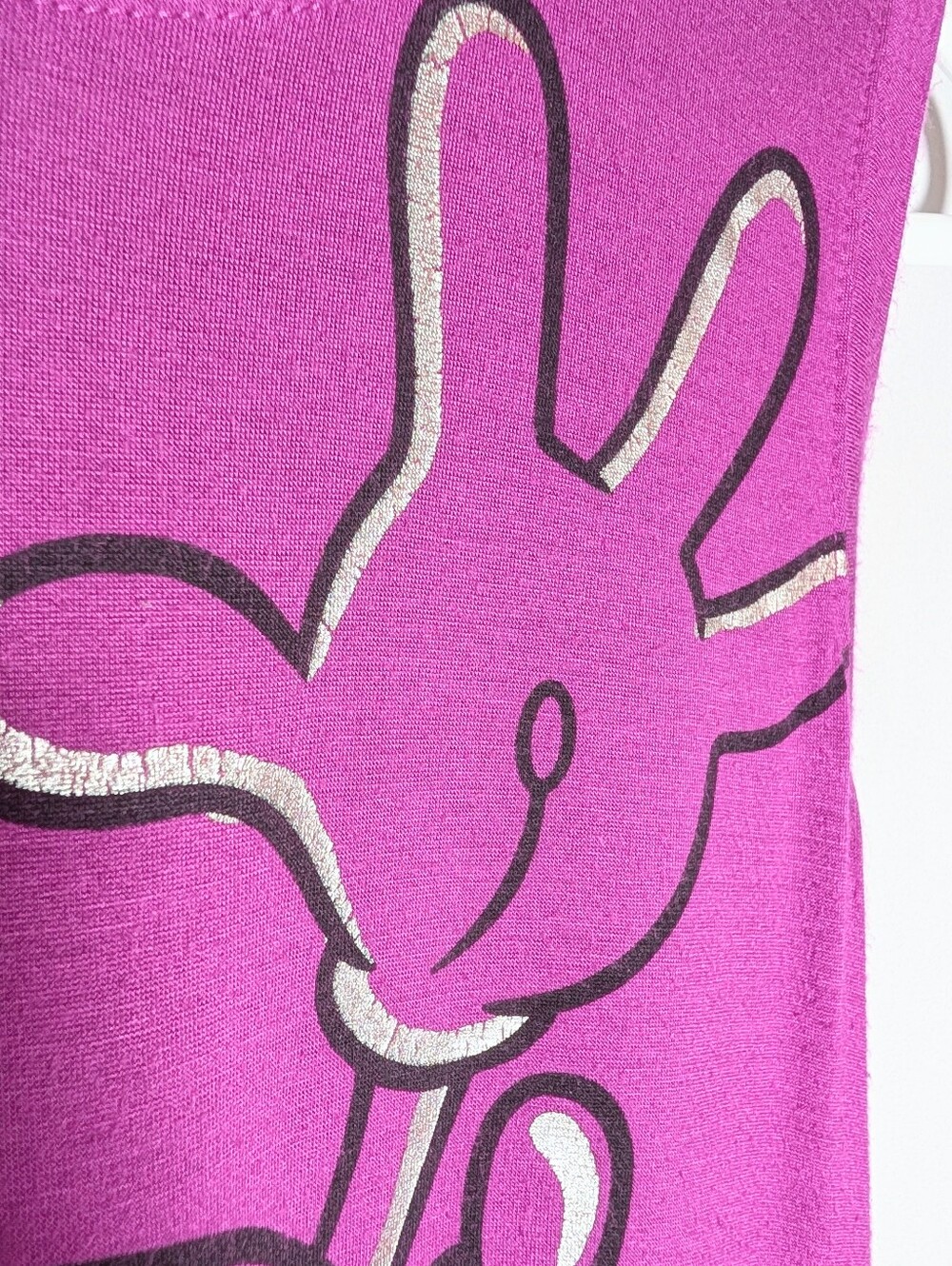 Disney Parks Split Back Purple Graphic Mickey Mouse Sleeveless Tank - Picture 6 of 11